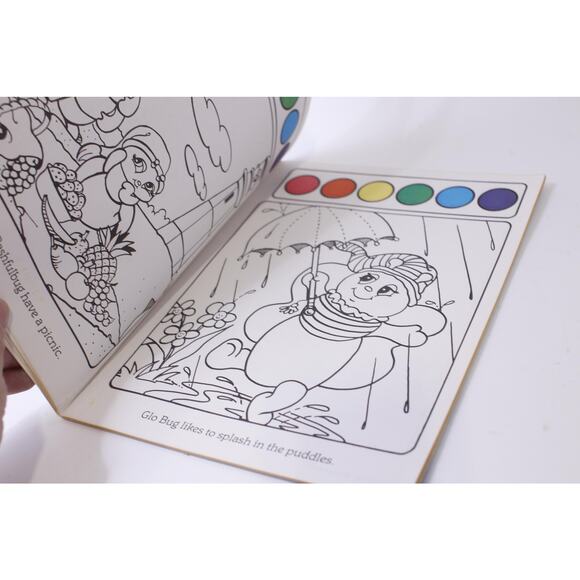 GLO Friends, A Paint Box Book, Illustrated by Terry Flanagan, Happy House Books, - Picture 5 of 5